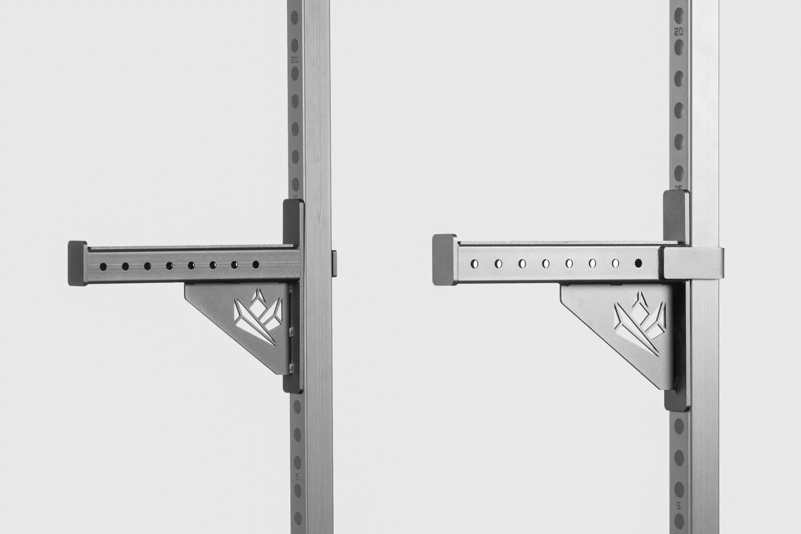 Konzolky Angel Arms řady Royal, bezpečnostní Spotter Arm pro stojany a klece řady Mighty | KingsBox