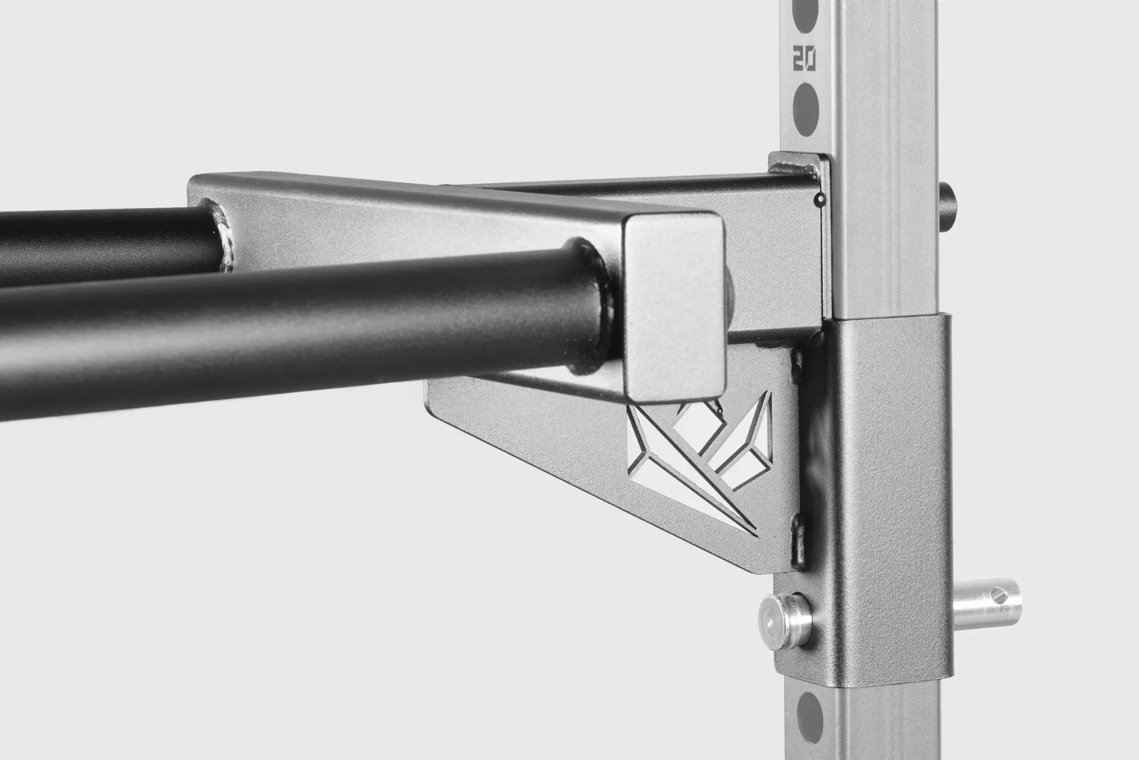 Dip Bar | Steel bar with two handles for exercises in the gym | KingsBox