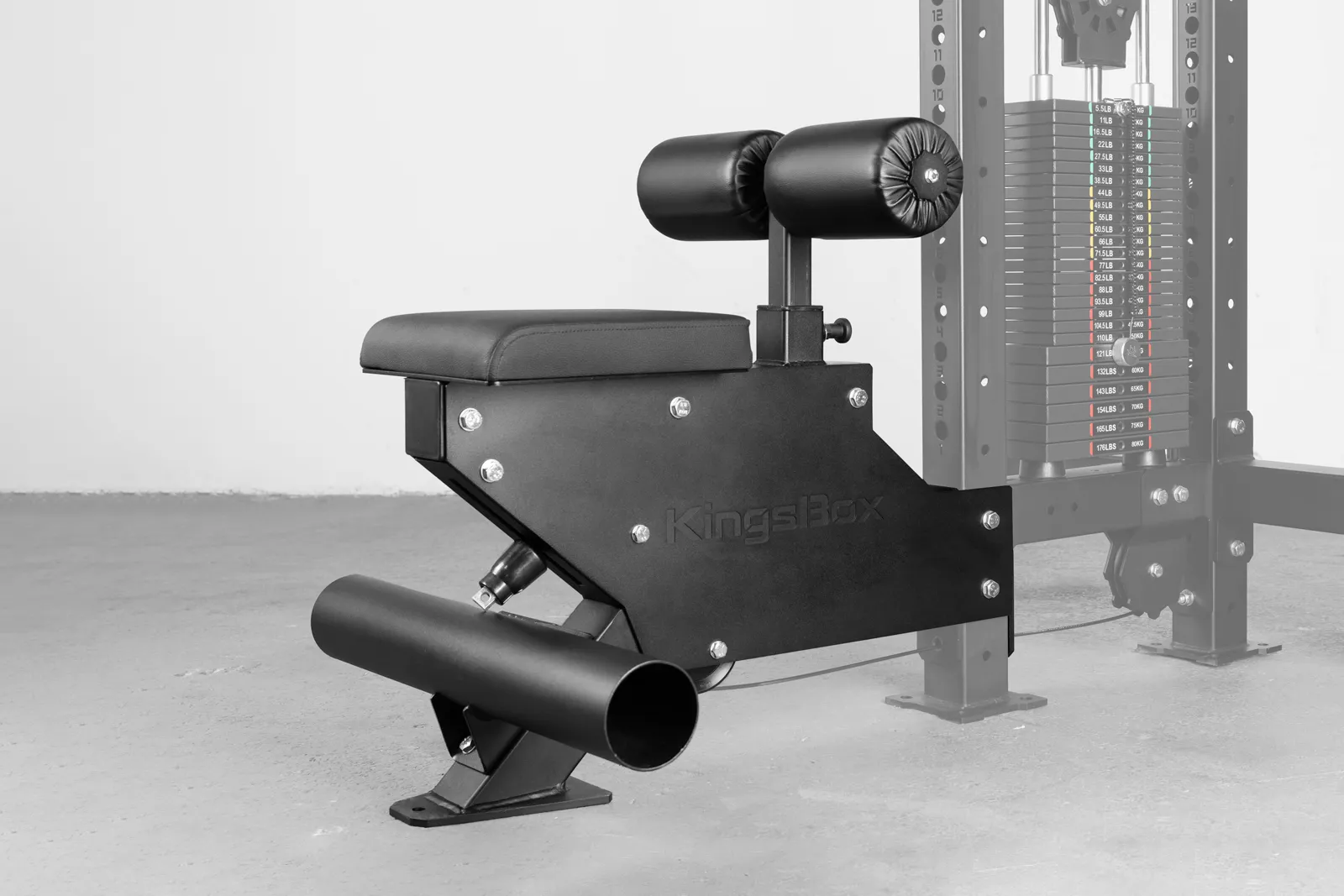 Seat & Row za Mighty Racks pulley sisteme | Vsestranski pripomoček za trening | KingsBox
