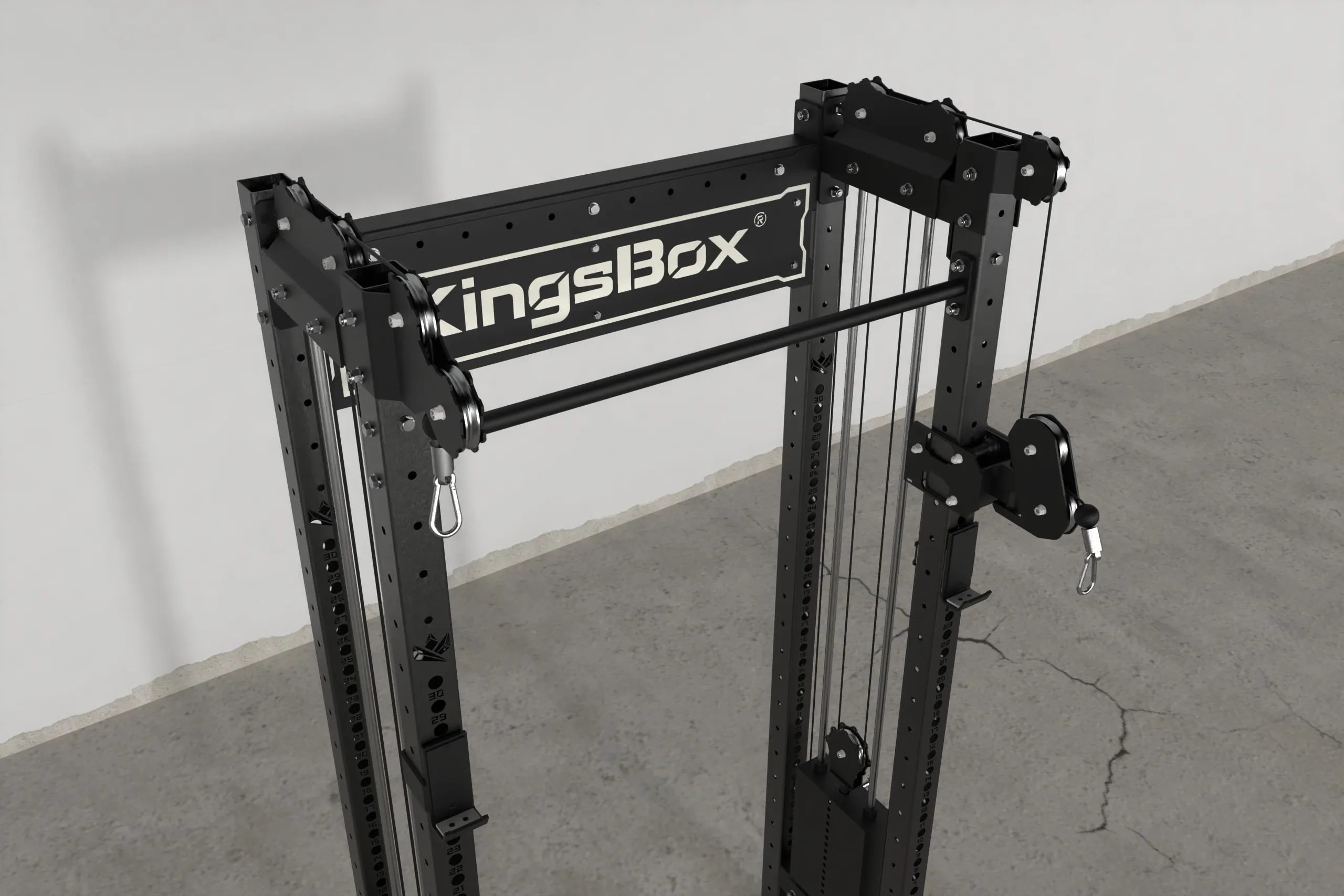 MIGHTY PULLEY POWER RACK CX-30/ per chi non vuole solo uno scaffale, ma uno rack con l'opzione carrucola. | KingsBox