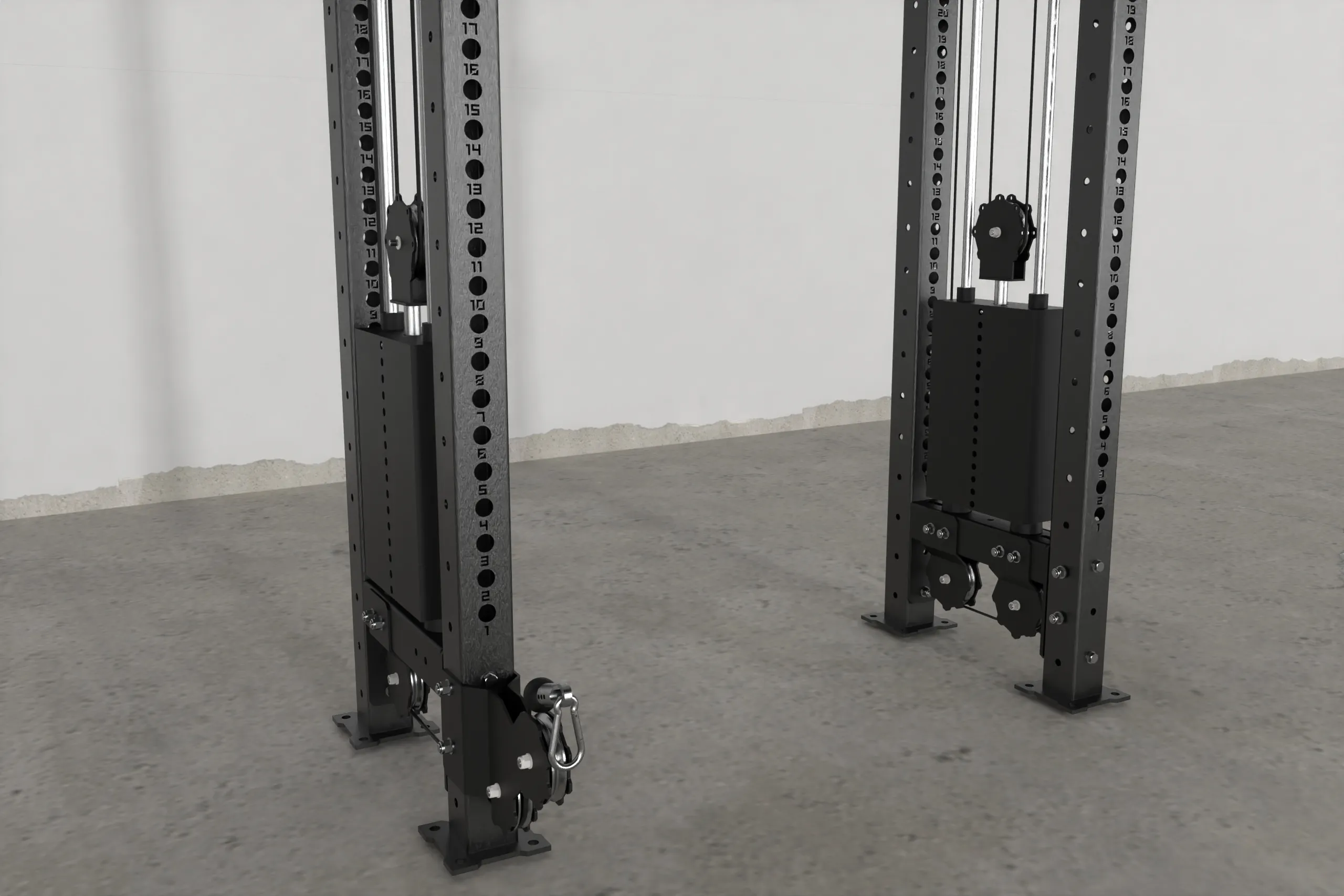 MIGHTY PULLEY POWER RACK CX-30/ per chi non vuole solo uno scaffale, ma uno rack con l'opzione carrucola. | KingsBox
