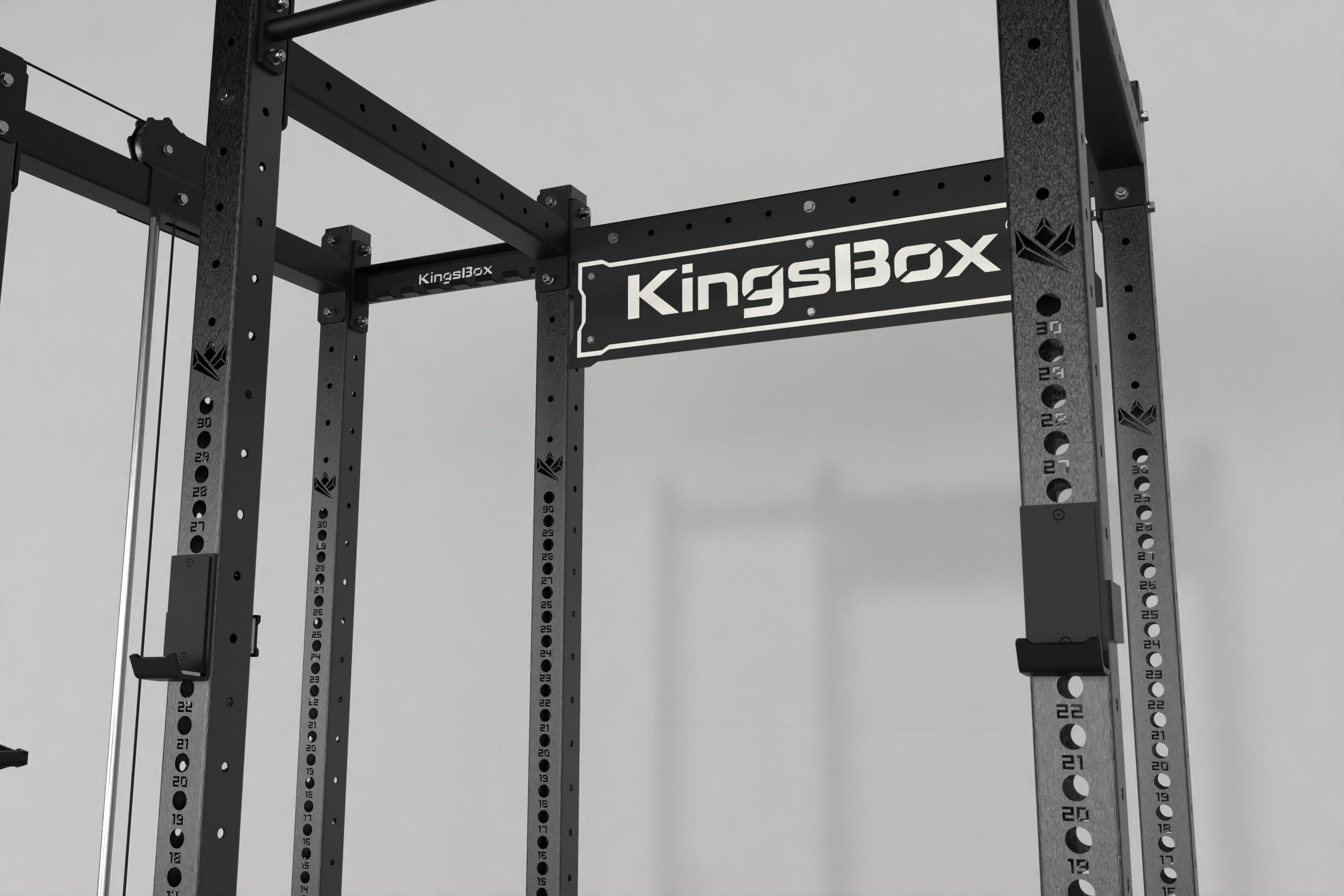 Mighty Power Rack CX-35 With Side Pulley | KingsBox