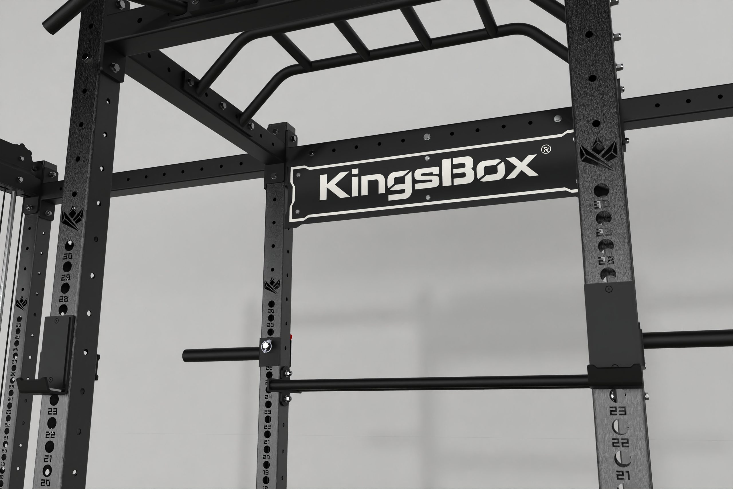 Mighty Power rack CX 35 with double side Pulley | KingsBox