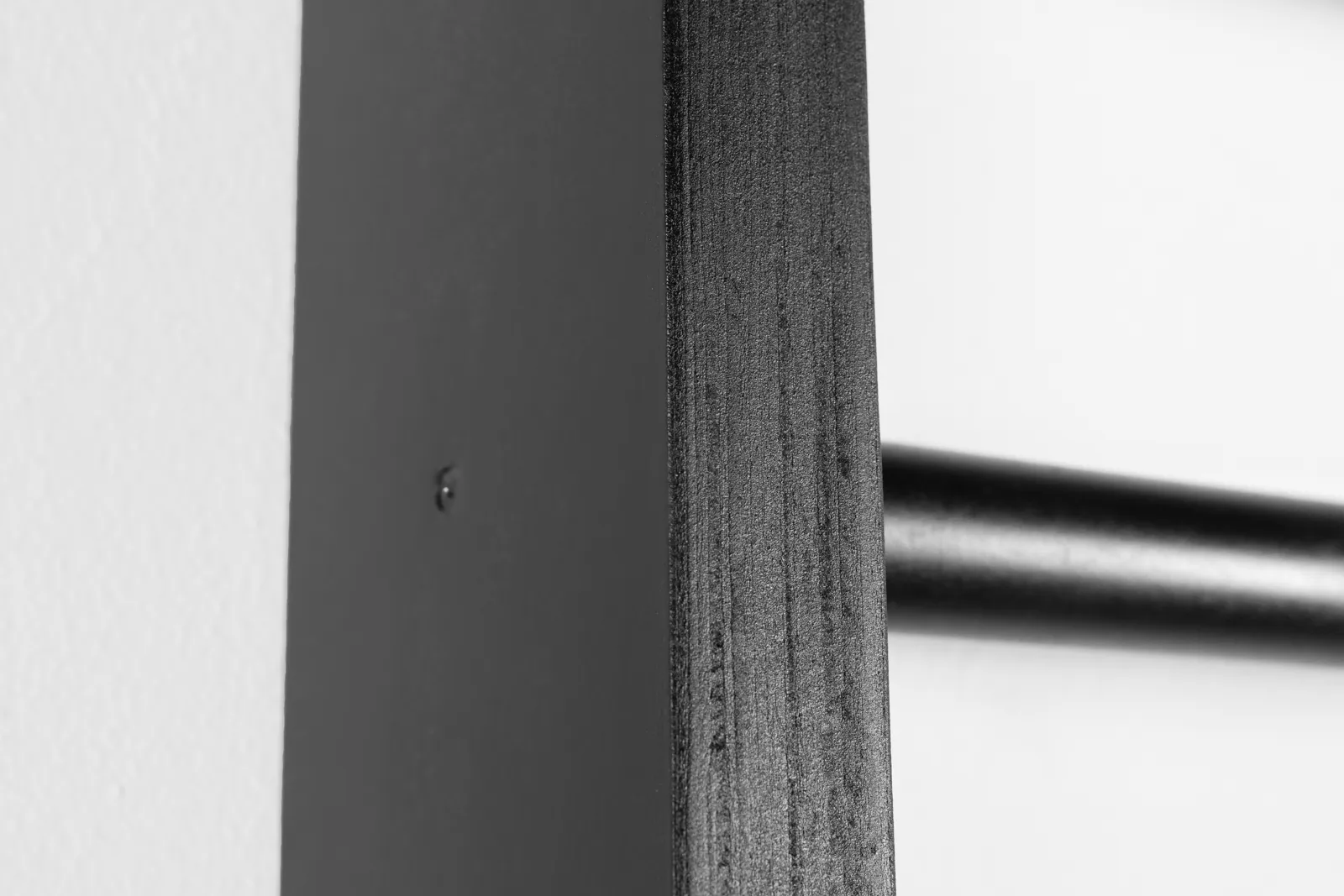 KingsBox Premium Schwarzes Schwedisches Espalier | Vielseitige Sprossenwand aus Holz für den privaten und professionellen Gebrauch | KingsBox